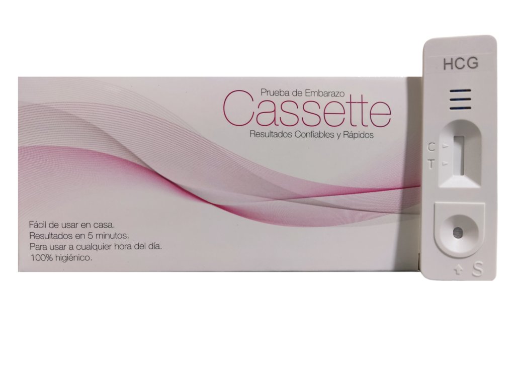 Prueba De Embarazo Cassette Unidad (Rosa)