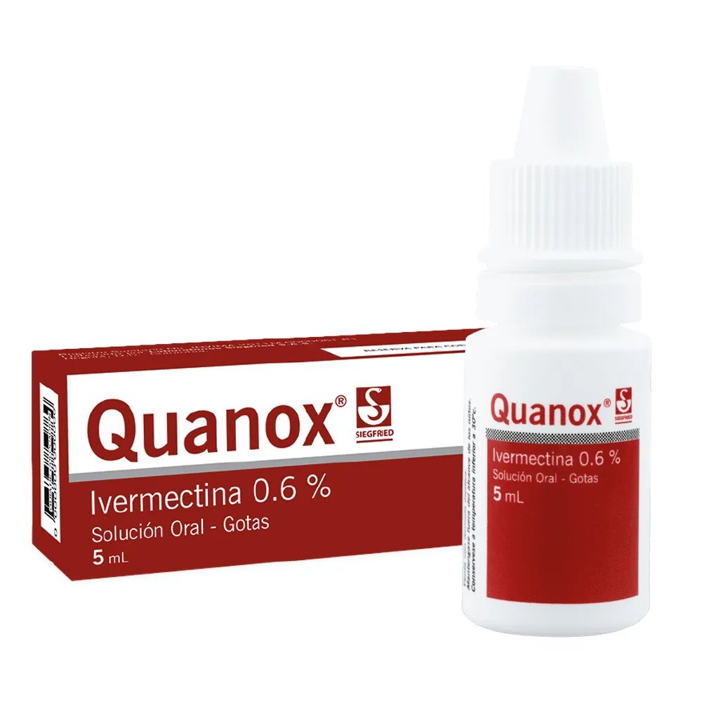 Ivermectina Gotas Orales X 5 Ml (Quanox)