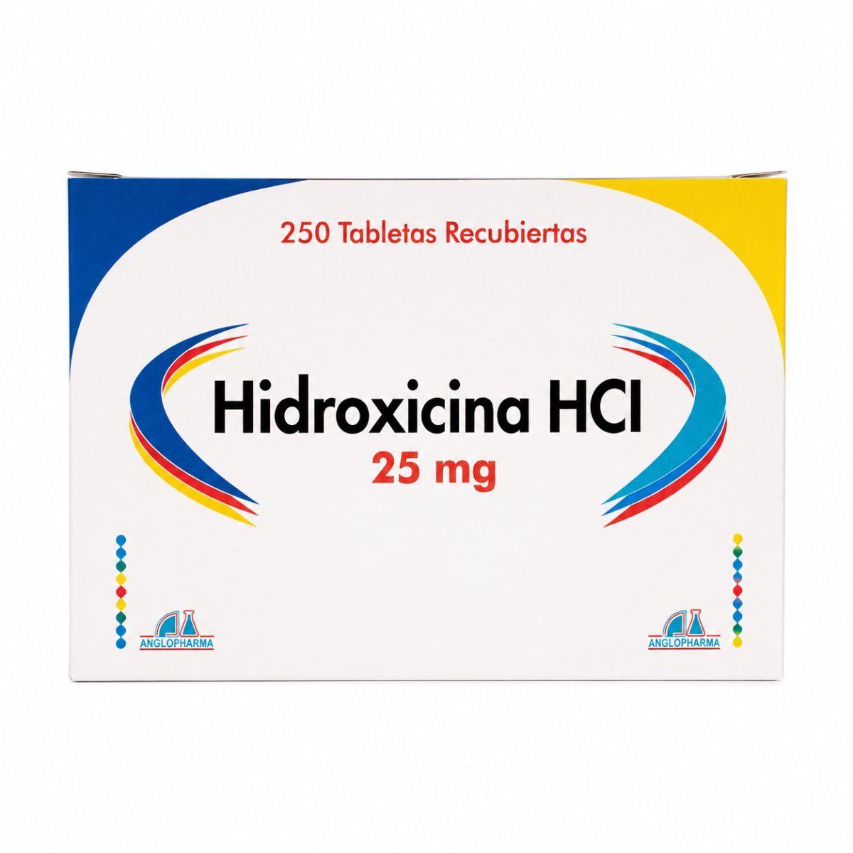 Hidroxicina 25 Mg X 250 Tab