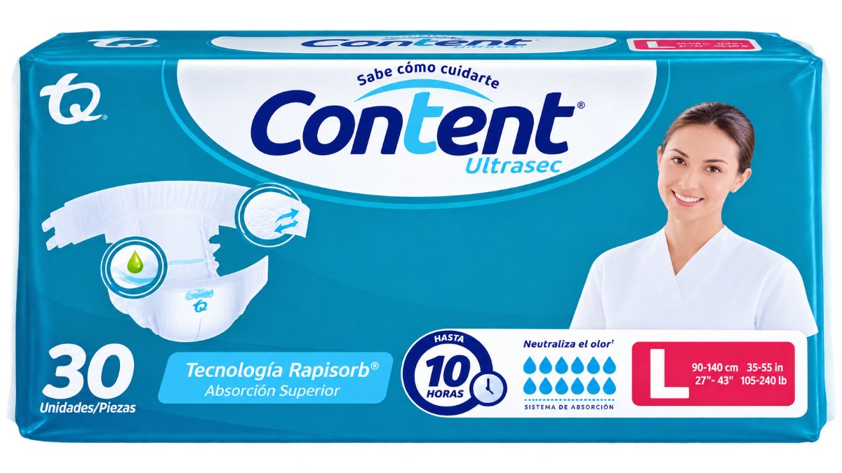 Pañal Desechable Adulto Incontinencia Talla L X 30