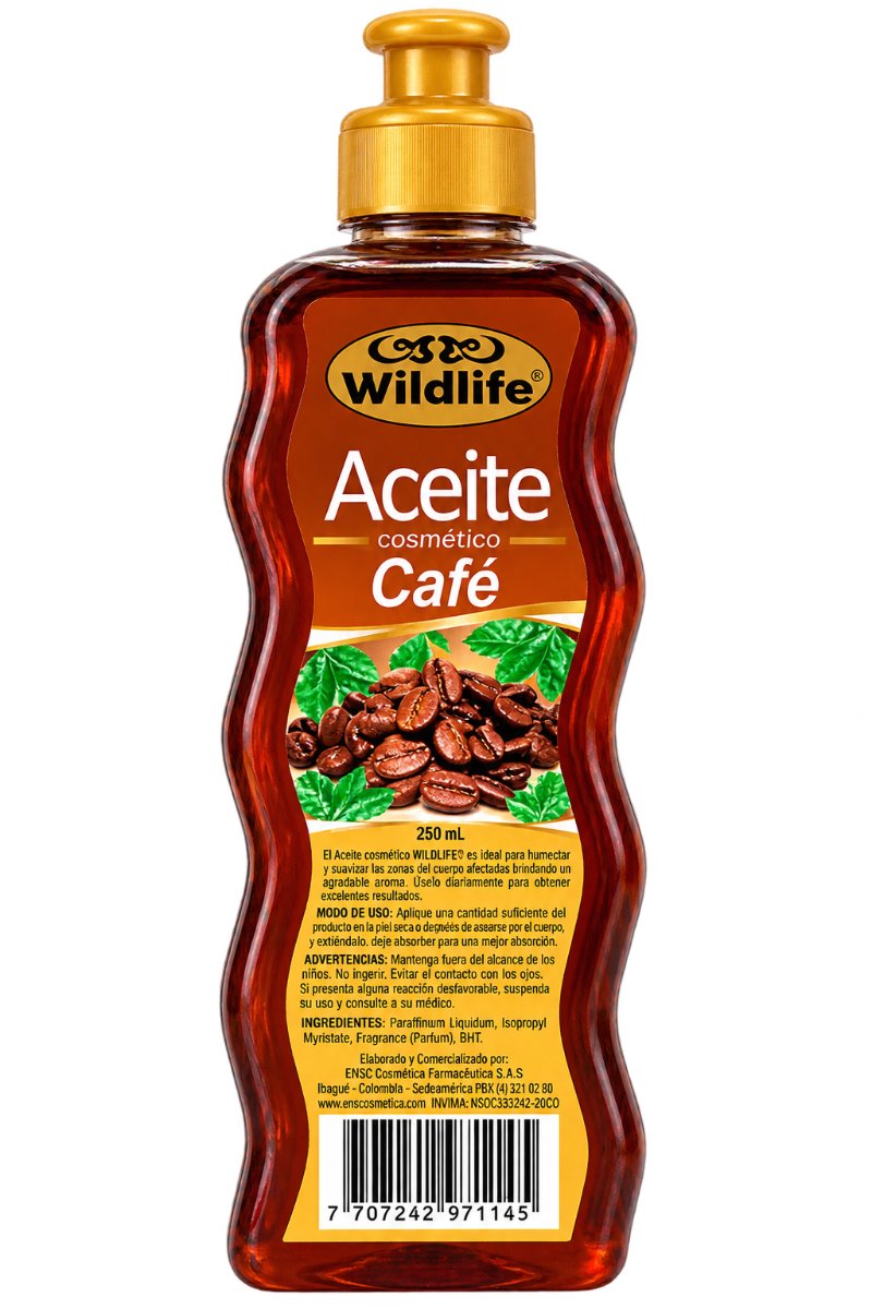 Aceite Cosmético Café X 100 Ml