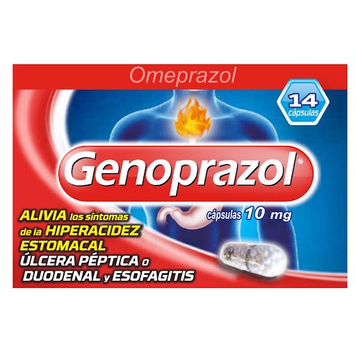 Genoprazol 10 Mg X 14 Cap (Omeprazol)