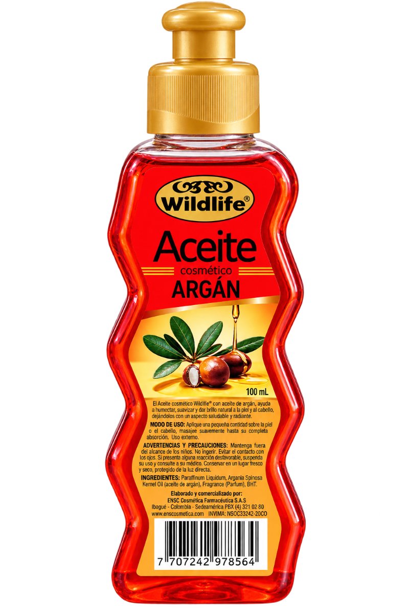 Aceite Cosmético Argán X 100 Ml