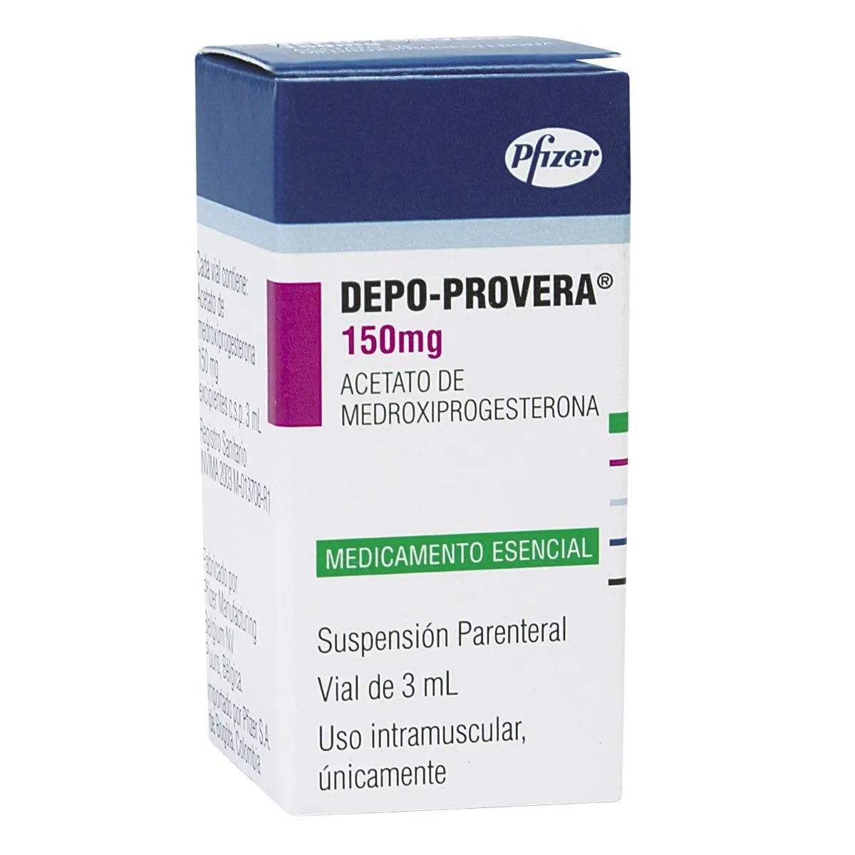 Depo Provera 150 Mg/3 Ml Suspensión Inyectable X 1 Vial