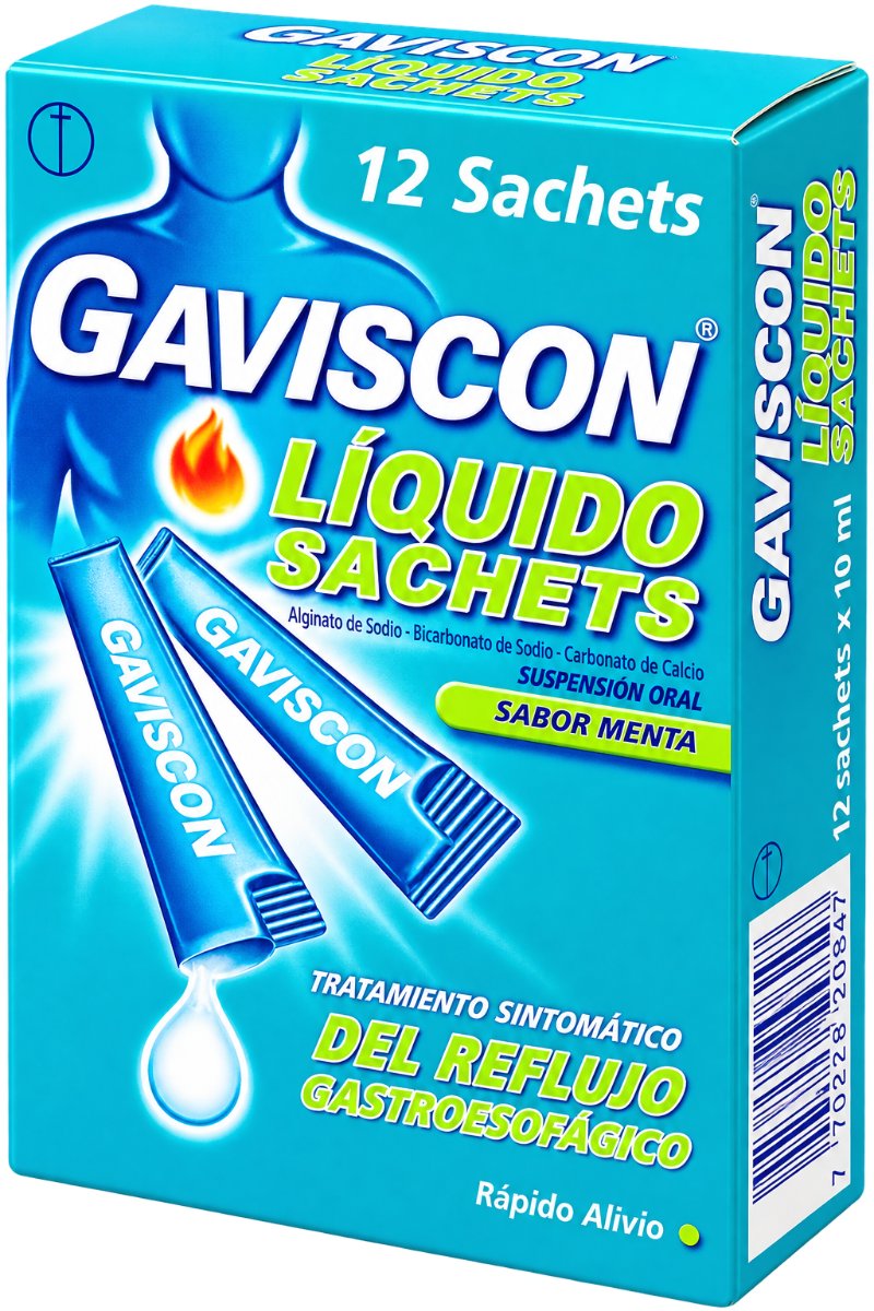 Gaviscon Sabor Menta X 12 Sachets
