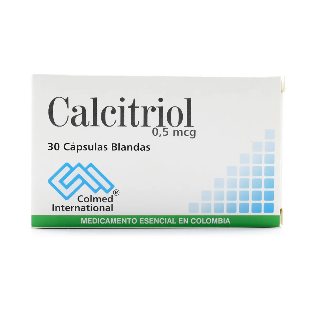 Calcitriol 0.50 Mg X 30 Cap