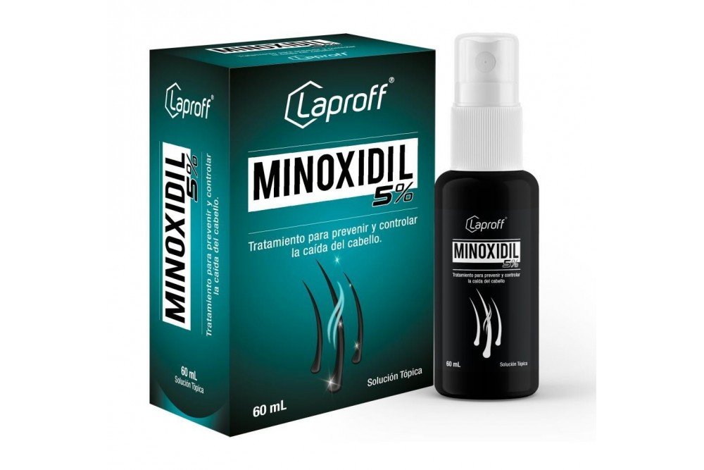 Minoxidil 5% Solución Tópica Frasco X 60 Ml