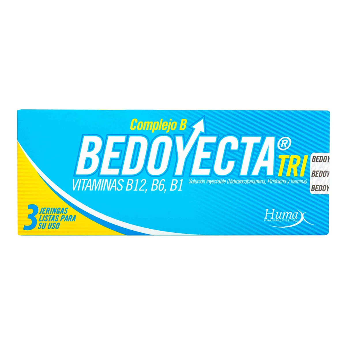 Bedoyecta Tri Caja X 3 Jeringas Prellenadas De 2 Ml